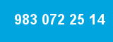 983 072 25 14 983 072 25 14
